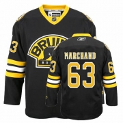 Reebok EDGE Boston Bruins Brad Marchand Black Third Authentic Jersey
