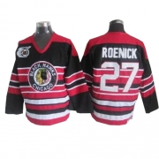 CCM Chicago Blackhawks Jeremy Roenick Authentic Red/Black 75TH Anniversary Jersey