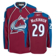 Reebok EDGE Colorado Avalanche Nathan MacKinnon Red Authentic Jersey