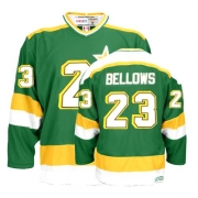 CCM Dallas Stars Brian Bellows Green Authentic Throwback Jersey