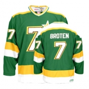 CCM Dallas Stars Neal Broten Authentic Green Throwback Jersey