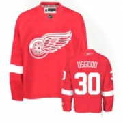 Reebok EDGE Detroit Red Wings Chris Osgood Authentic Red Jersey