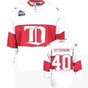 Reebok EDGE Detroit Red Wings Henrik Zetterberg Authentic White Winter Classic Jersey