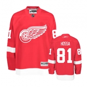 Reebok EDGE Detroit Red Wings Marian Hossa Authentic Red Jersey
