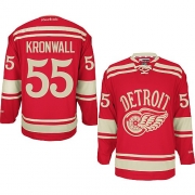 Reebok EDGE Detroit Red Wings Niklas Kronwall Red 2014 Winter Classic Authentic Jersey