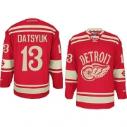 Reebok EDGE Detroit Red Wings Pavel Datsyuk Red 2014 Winter Classic Authentic Jersey