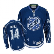 Reebok EDGE Edmonton Oilers Jordan Eberle 2012 All Star Navy Blue Authentic Jersey