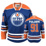 Reebok Edmonton Oilers Magnus Paajarvi Light Blue Premier Jersey