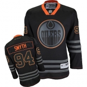 Reebok EDGE Edmonton Oilers Ryan Smyth Black Ice Authentic Jersey