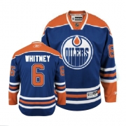 Reebok EDGE Edmonton Oilers Ryan Whitney Light Blue Authentic Jersey