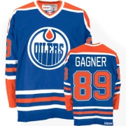 Reebok EDGE Edmonton Oilers Sam Gagner Light Blue Authentic Jersey