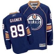 Reebok Edmonton Oilers Sam Gagner Dark Blue Third Premier Jersey