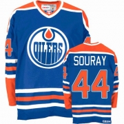 Reebok Edmonton Oilers Sheldon Souray Light Blue Premier Jersey