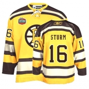 Reebok EDGE Boston Bruins Marco Sturm Yellow Authentic Winter Classic Jersey