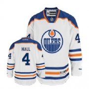 Reebok EDGE Edmonton Oilers Taylor Hall White Authentic Jersey