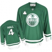 Edmonton Oilers Taylor Hall Green St Patty's Day Authentic Jersey