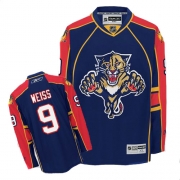 Reebok EDGE Florida Panthers Stephen Weiss Authentic Navy Blue Big & Tall Jersey
