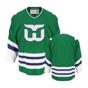 CCM Hartford Whalers Blank Authentic Throwback Green Jersey