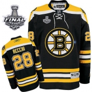 Reebok Boston Bruins Mark Recchi Black Premier with Stanley Cup Finals Jersey