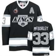 CCM Los Angeles Kings Martin McSorley Authentic Black Throwback Jersey