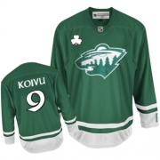 Minnesota Wild Mikko Koivu Green St Patty's Day Authentic Jersey