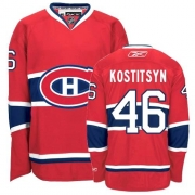 Reebok EDGE Montreal Canadiens Andrei Kostitsyn Authentic Red Jersey