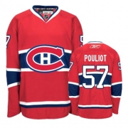 Reebok Montreal Canadiens Benoit Pouliot Red New CH Premier Jersey