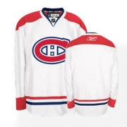 Reebok EDGE Montreal Canadiens Blank White Road Authentic Jersey