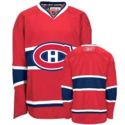 Reebok EDGE Youth Montreal Canadiens Blank Red Authentic Jersey
