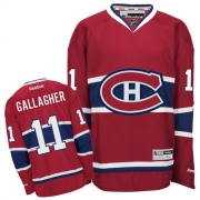 Reebok EDGE Montreal Canadiens Brendan Gallagher Red Authentic Jersey