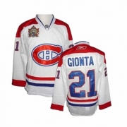 Reebok EDGE Montreal Canadiens Brian Gionta Heritage Classic Style White Road Authentic Jersey