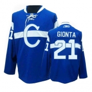 Reebok EDGE Montreal Canadiens Brian Gionta Authentic Blue Jersey