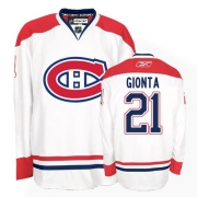 Reebok EDGE Montreal Canadiens Brian Gionta Authentic White Road Jersey