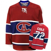 Reebok EDGE Montreal Canadiens Erik Cole Red New CA Authentic Jersey