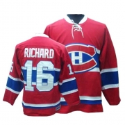 CCM Montreal Canadiens Henri Richard Authentic Red CH Throwback Jersey