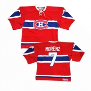 CCM Montreal Canadiens Howie Morenz Red CH Authentic Throwback Jersey