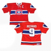 CCM Montreal Canadiens Maurice Richard Red CH Authentic Throwback Jersey
