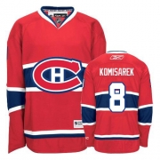 Reebok EDGE Montreal Canadiens Mike Komisarek Authentic Red Jersey