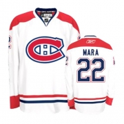 Reebok EDGE Montreal Canadiens Paul Mara White Road New CH Authentic Jersey