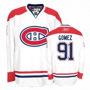 Reebok EDGE Montreal Canadiens Scott Gomez Authentic White Road Jersey