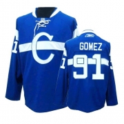 Reebok EDGE Montreal Canadiens Scott Gomez Authentic Blue Jersey