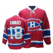 CCM Montreal Canadiens Serge Savard Authentic Red CH Throwback Jersey