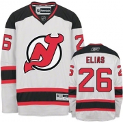 Reebok EDGE New Jersey Devils Patrik Elias White Road Authentic Jersey