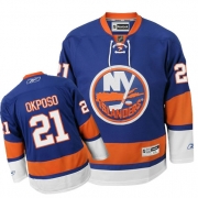 Reebok New York Islanders Kyle Okposo Baby Blue Premier Jersey