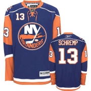 Reebok EDGE New York Islanders Rob Schremp Dark Blue Authentic Jersey