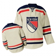 Reebok EDGE New York Rangers Blank Cream Authentic 2012 Winter Classic Jersey