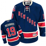 Reebok EDGE New York Rangers Brad Richards Dark Blue 85TH Anniversary Third Authentic Jersey