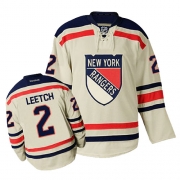 Reebok EDGE New York Rangers Brian Leetch Cream Authentic 2012 Winter Classic Jersey