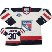 Reebok EDGE New York Rangers Henrik Lundqvist White Authentic 2012 Winter Classic Jersey