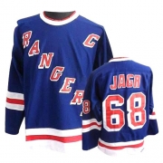 CCM New York Rangers Jaromir Jagr Blue Authentic Throwback Jersey